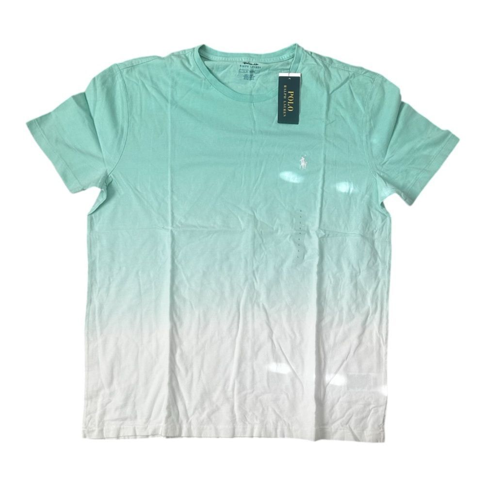 Polo Ralph Lauren Faded Green and White Shirt